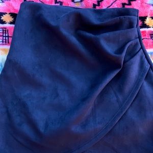 windsor black mini skirt